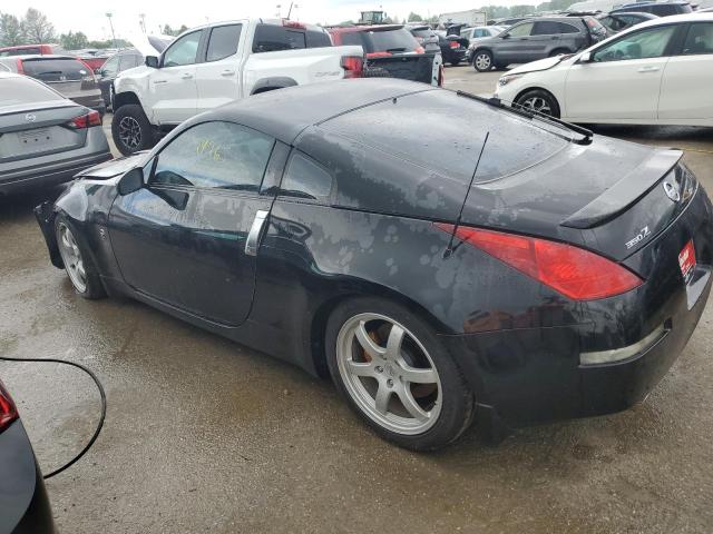 JN1AZ34E43T002745 - 2003 NISSAN 350Z COUPE BLACK photo 2