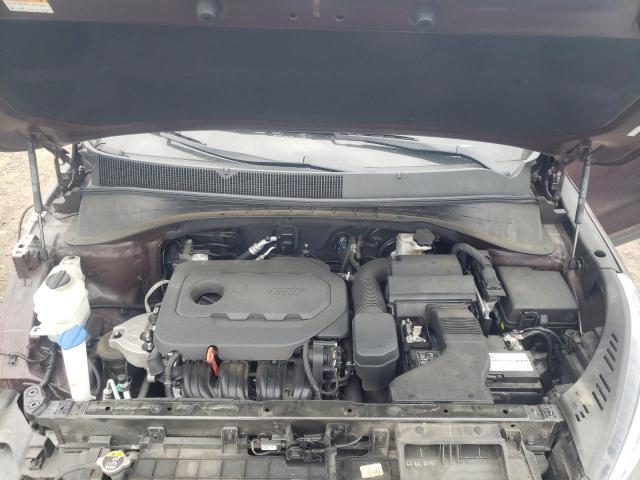 5XYPG4A31KG567373 - 2019 KIA SORENTO L BURGUNDY photo 12