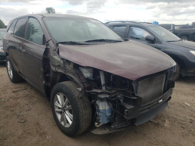 5XYPG4A31KG567373 - 2019 KIA SORENTO L BURGUNDY photo 4