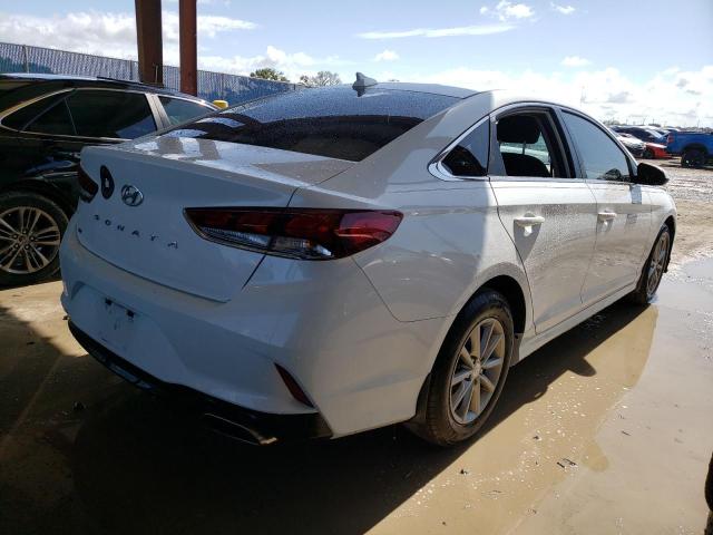 5NPE24AF4KH806892 - 2019 HYUNDAI SONATA SE WHITE photo 3