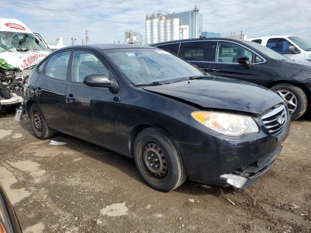 KMHDU4AD5AU108148 - 2010 HYUNDAI ELANTRA BLUE BLACK photo 4