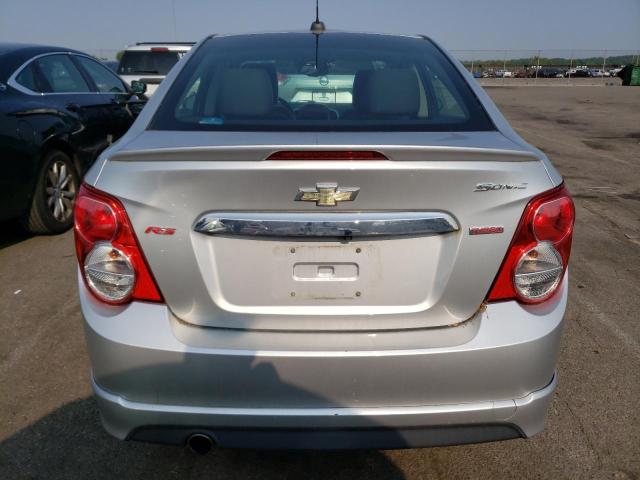 1G1JG5SB1F4170034 - 2015 CHEVROLET SONIC RS SILVER photo 6