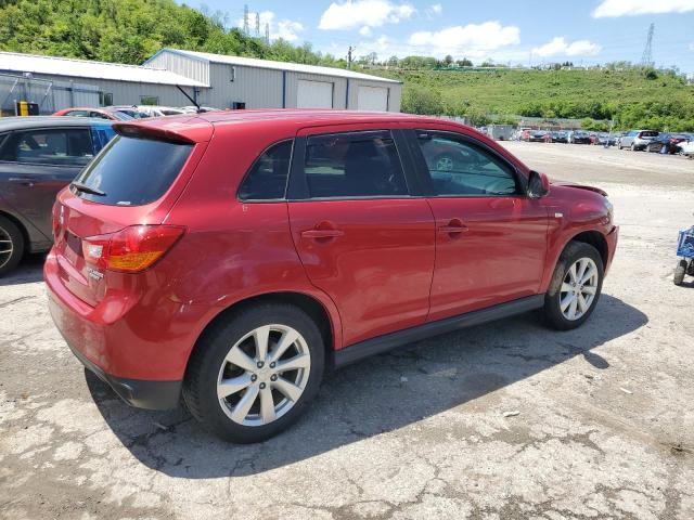 4A4AR3AU8EE026832 - 2014 MITSUBISHI OUTLANDER ES BURGUNDY photo 3