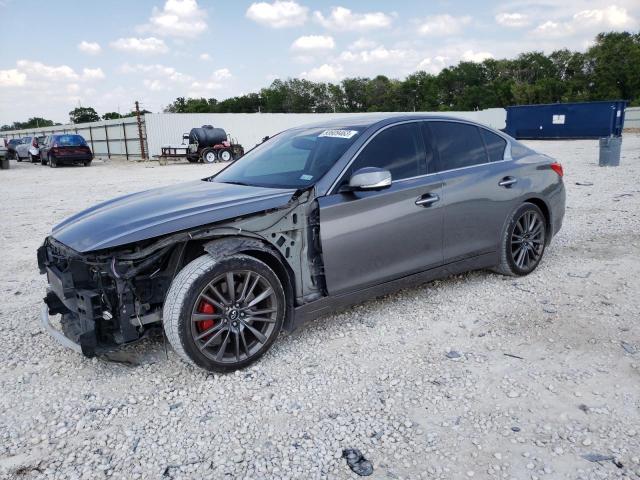 JN1FV7AP4HM851046 - 2017 INFINITI Q50 RED SPORT 400 GRAY photo 1