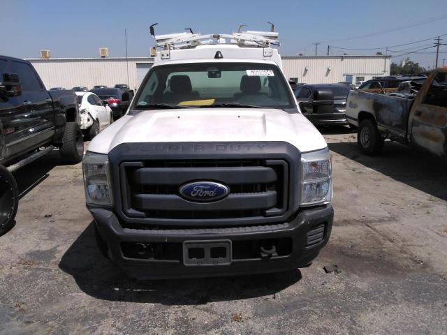 1FDRF3A65DEB92692 - 2013 FORD F350 SUPER DUTY WHITE photo 5