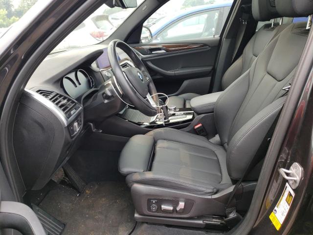 5UXTY3C03M9H50630 - 2021 BMW X3 SDRIVE30I Schwarz Foto 7