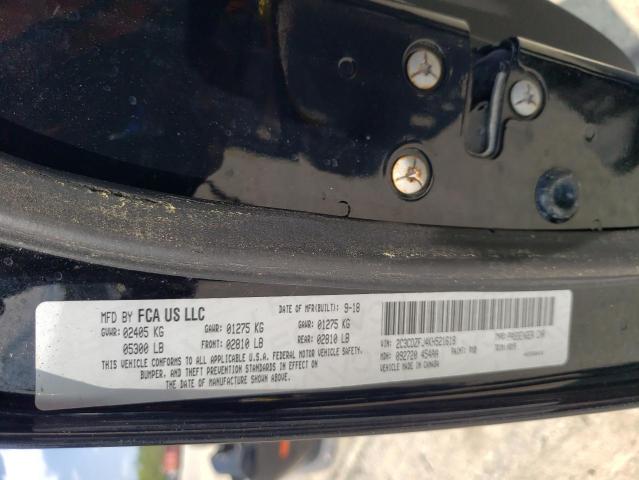 2C3CDZFJ4KH521618 - 2019 DODGE CHALLENGER R/T SCAT PACK BLACK photo 13