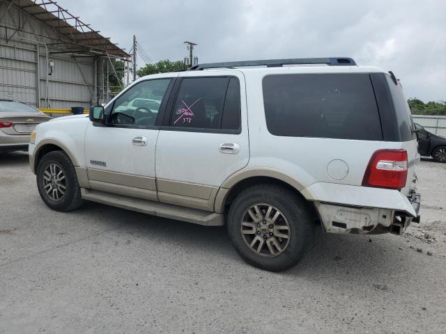 1FMFU17527LA38775 - 2007 FORD EXPEDITION EDDIE BAUER WHITE photo 2