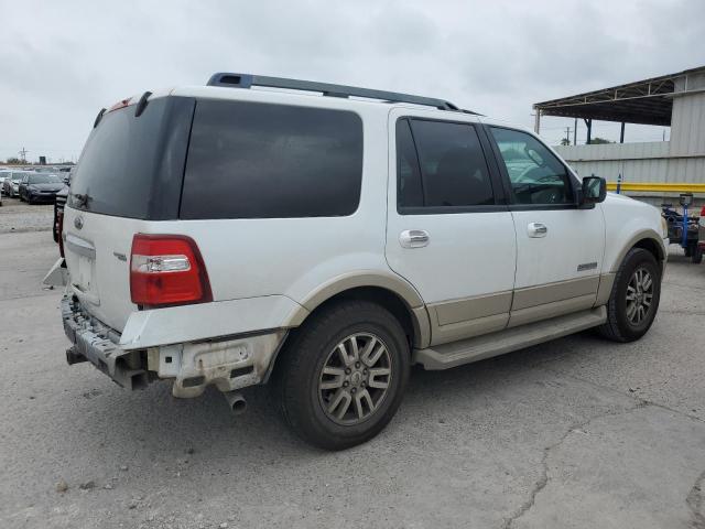 1FMFU17527LA38775 - 2007 FORD EXPEDITION EDDIE BAUER WHITE photo 3