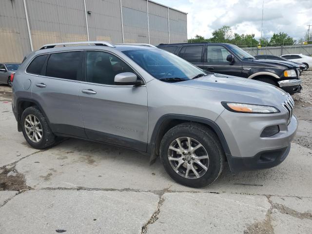 1C4PJMCB0EW247667 - 2014 JEEP CHEROKEE LATITUDE GRAY photo 4