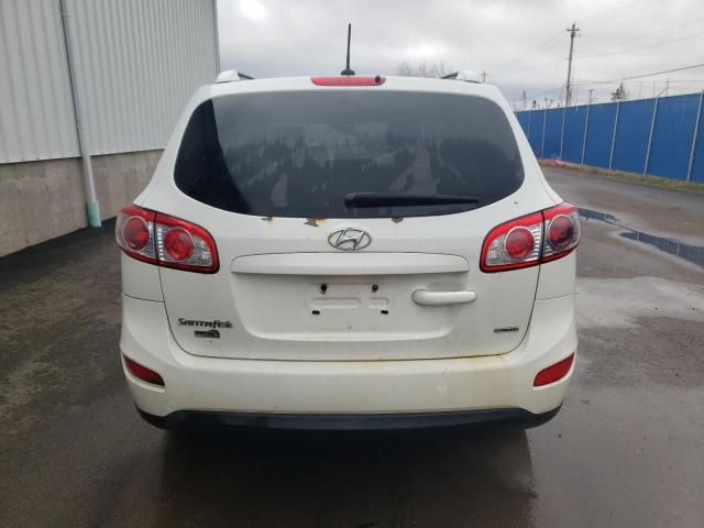 5XYZGDAB3CG158776 - 2012 HYUNDAI SANTA FE GLS WHITE photo 6