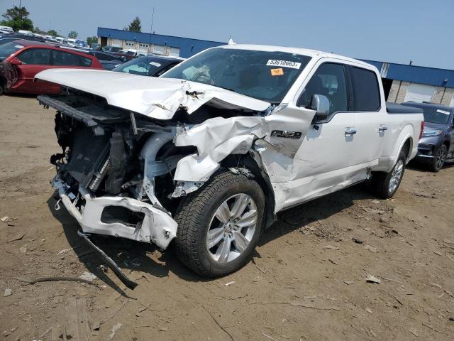 1FTFW1EG0JFE76414 - 2018 FORD F150 SUPERCREW WHITE photo 1