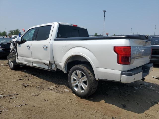 1FTFW1EG0JFE76414 - 2018 FORD F150 SUPERCREW WHITE photo 2