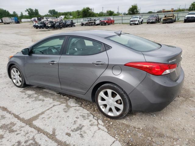 5NPDH4AE8DH392861 - 2013 HYUNDAI ELANTRA GLS GRAY photo 2