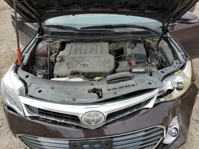 4T1BK1EB6DU057834 - 2013 TOYOTA AVALON BASE 勃艮第红 照片 11