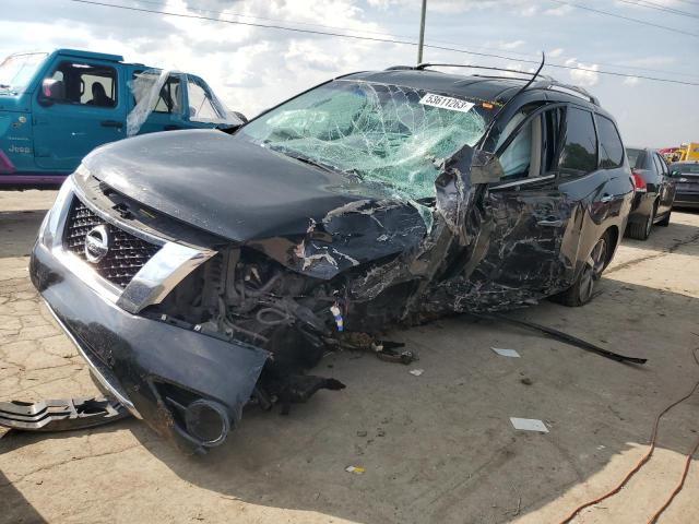 5N1AR2MN2DC618688 - 2013 NISSAN PATHFINDER S BLACK photo 1