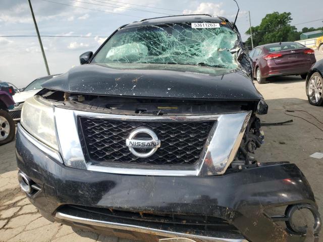5N1AR2MN2DC618688 - 2013 NISSAN PATHFINDER S BLACK photo 5