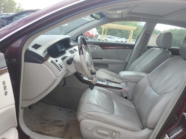 4T1BK36B78U317545 - 2008 TOYOTA AVALON XL BURGUNDY photo 7