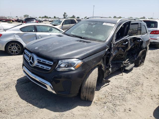 4JGDF6EE3HA850486 - 2017 MERCEDES-BENZ GLS 450 4MATIC BLACK photo 1