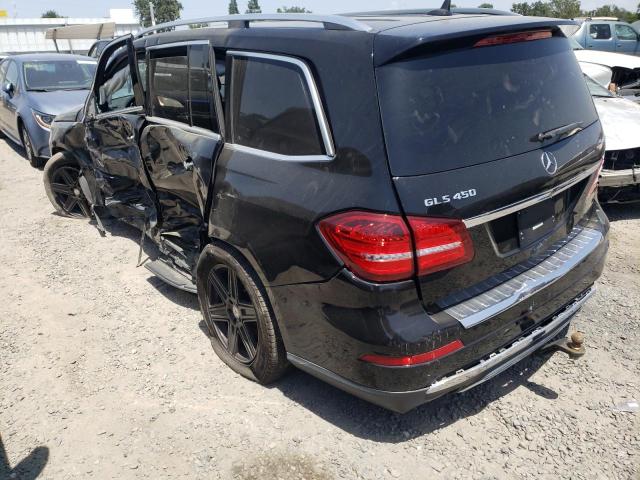 4JGDF6EE3HA850486 - 2017 MERCEDES-BENZ GLS 450 4MATIC BLACK photo 2