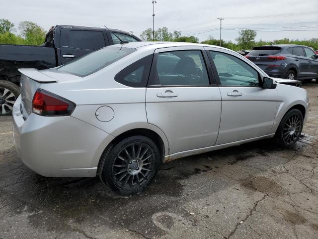 1FAHP3GN5BW145655 - 2011 FORD FOCUS SES SILVER photo 3