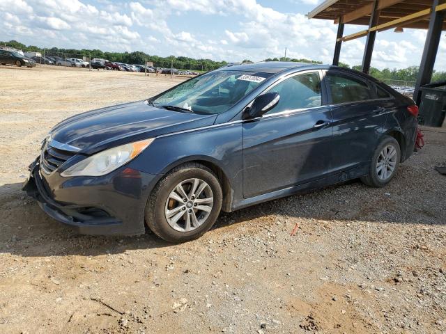 5NPEB4AC1EH938499 - 2014 HYUNDAI SONATA GLS BLUE photo 1