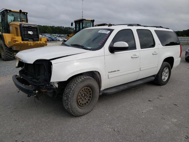 1GKS2KE71DR228924 - 2013 GMC YUKON XL K1500 SLT WHITE photo 1