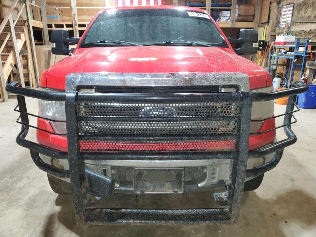 1FTFW1EF2DFC72631 - 2013 FORD F150 SUPERCREW RED photo 5