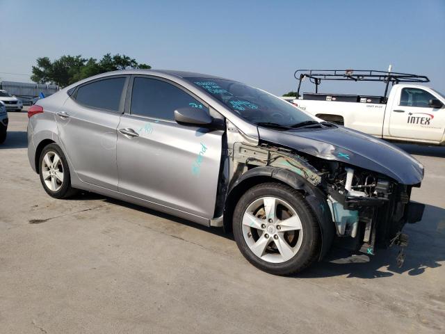 KMHDH4AE8BU101452 - 2011 HYUNDAI ELANTRA GLS SILVER photo 4