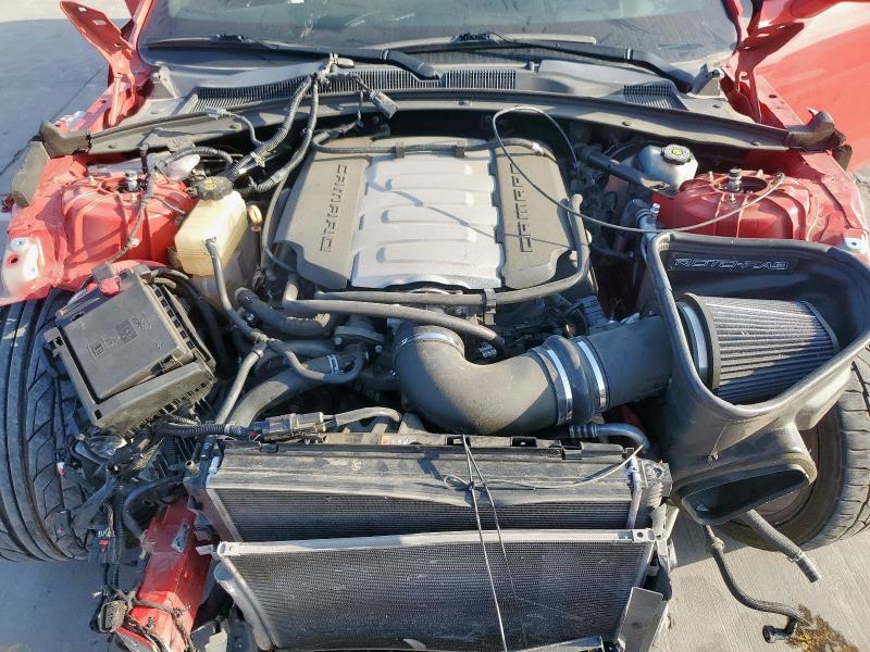 1G1FG1R70H0154126 - 2017 CHEVROLET CAMARO SS RED photo 11