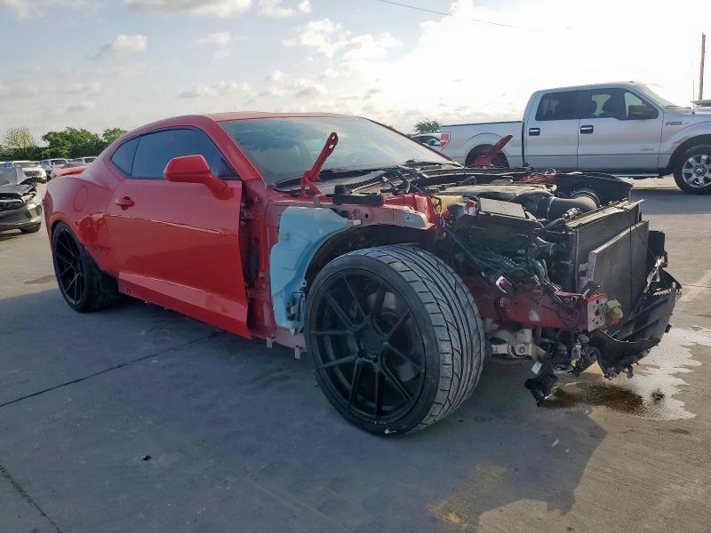 1G1FG1R70H0154126 - 2017 CHEVROLET CAMARO SS RED photo 4