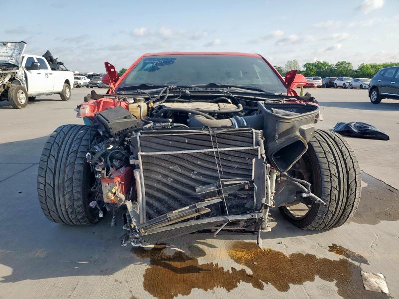 1G1FG1R70H0154126 - 2017 CHEVROLET CAMARO SS RED photo 5