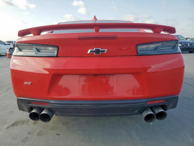 1G1FG1R70H0154126 - 2017 CHEVROLET CAMARO SS RED photo 6