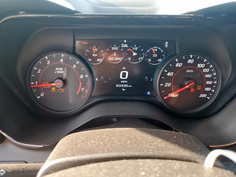 1G1FG1R70H0154126 - 2017 CHEVROLET CAMARO SS RED photo 9