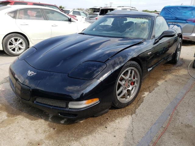 1G1YY12S235100441 - 2003 CHEVROLET CORVETTE Z06 BLACK photo 1