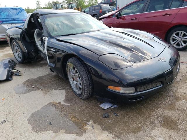 1G1YY12S235100441 - 2003 CHEVROLET CORVETTE Z06 BLACK photo 4