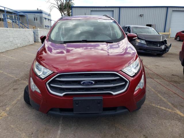 MAJ3S2GE3LC356648 - 2020 FORD ECOSPORT SE 勃艮第红 照片 5