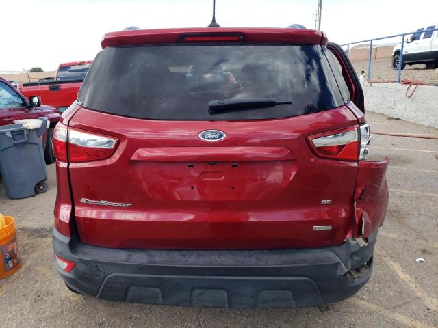 MAJ3S2GE3LC356648 - 2020 FORD ECOSPORT SE 勃艮第红 照片 6