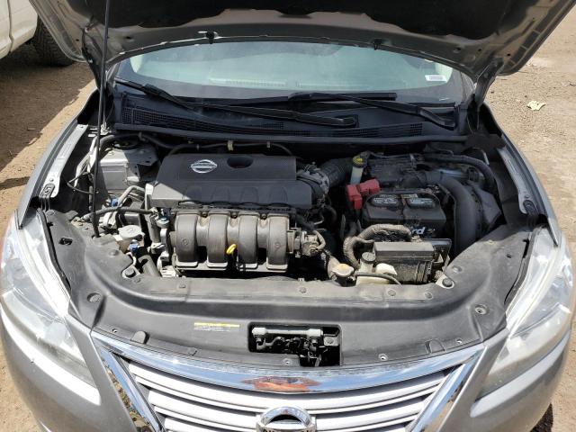 3N1AB7AP1EY231511 - 2014 NISSAN SENTRA S GRAY photo 11