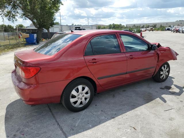 1NXBR32E17Z909033 - 2007 TOYOTA COROLLA CE RED photo 3