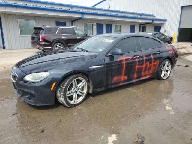 WBA6B8C57EDZ72380 - 2014 BMW 640 XI GRAN COUPE BLACK photo 1