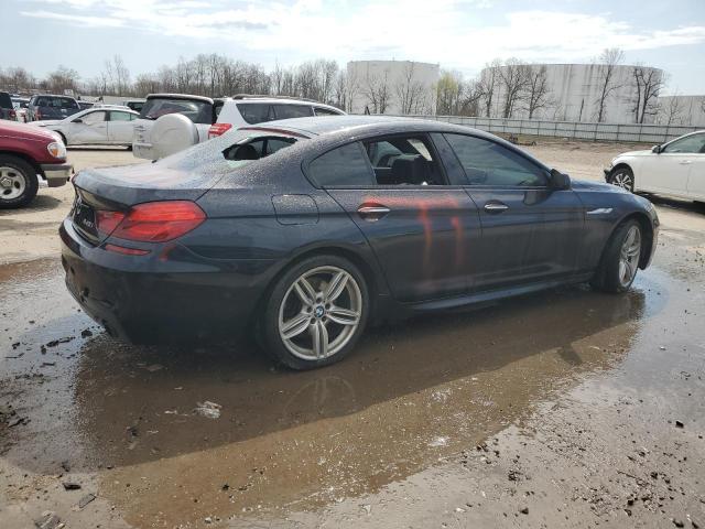 WBA6B8C57EDZ72380 - 2014 BMW 640 XI GRAN COUPE BLACK photo 3