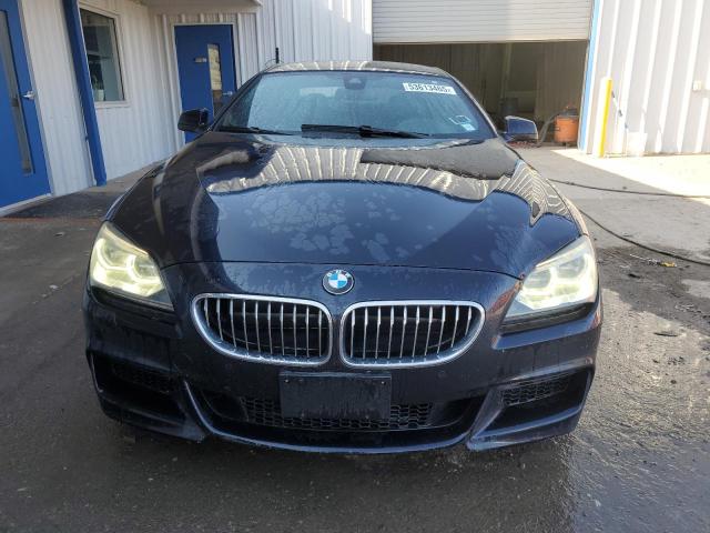 WBA6B8C57EDZ72380 - 2014 BMW 640 XI GRAN COUPE BLACK photo 5