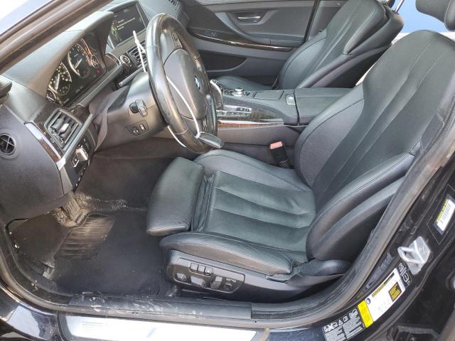 WBA6B8C57EDZ72380 - 2014 BMW 640 XI GRAN COUPE BLACK photo 7