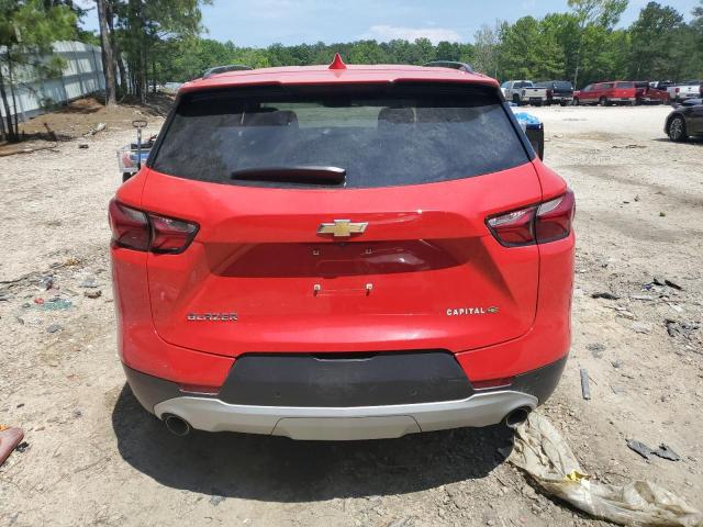 3GNKBCRS1MS526216 - 2021 CHEVROLET BLAZER 2LT RED photo 6