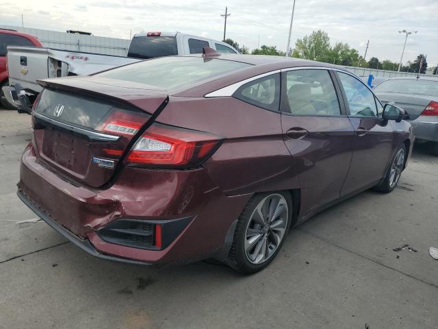 JHMZC5F39JC012059 - 2018 HONDA CLARITY TOURING BURGUNDY photo 3