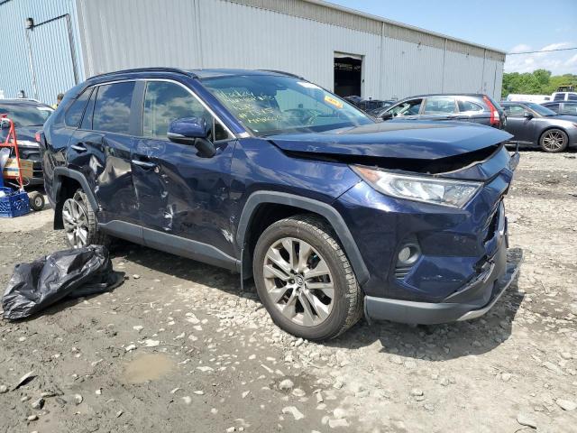 JTMN1RFV6KD507345 - 2019 TOYOTA RAV4 LIMITED BLUE photo 4