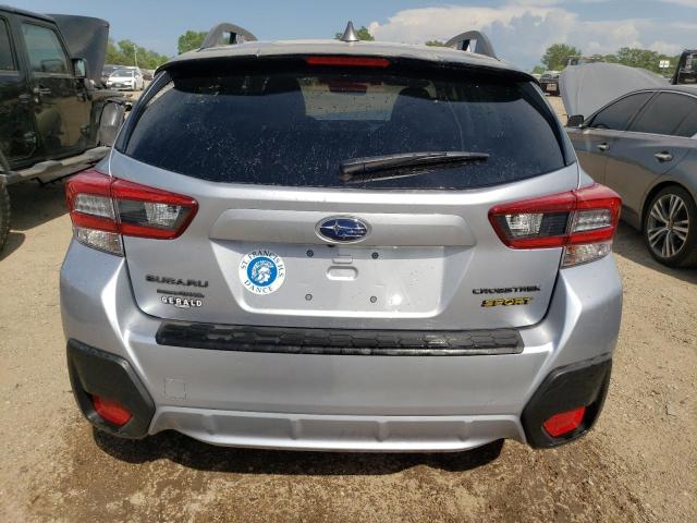 JF2GTHSC9PH221802 - 2023 SUBARU CROSSTREK SPORT SILVER photo 6