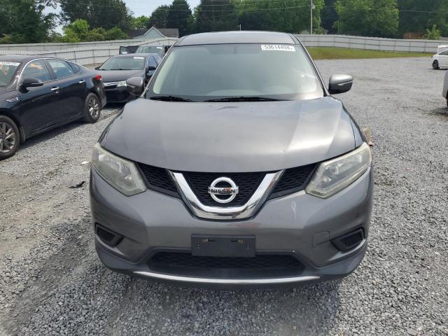 5N1AT2MT4EC819543 - 2014 NISSAN ROGUE S GRAY photo 5