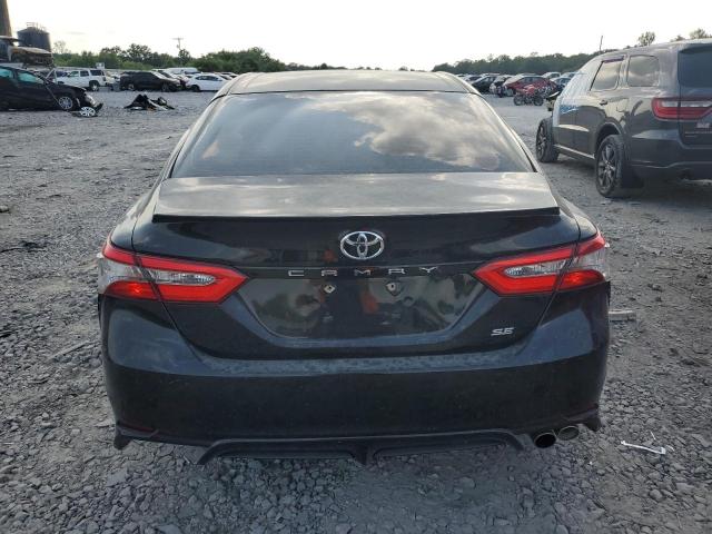 4T1B11HK9JU126574 - 2018 TOYOTA CAMRY L BLACK photo 6